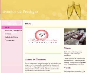 eventosdeprestigio.com: Eventos de Prestigio - Inicio
Eventos de Prestigio