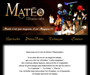 mateo-illusionniste.com: Matéo Illusionniste - Accueil
dbsdbyqydqybd dzvzty