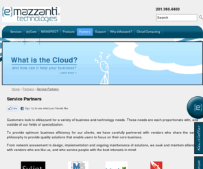 sylintgroup.com: Service Partners | eMazzanti Technologies
Customers look to eMazzanti for a variety of business and technology needs. These needs are each proportionate with, and outside of our fields of