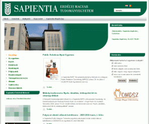 emte.ro: Kezdőlap - Sapientia
Joomla - the dynamic portal engine and content management system