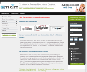t1-indiana.com: T1 Indiana Business Internet in Indiana
T1 Indiana for Internet Access in Indiana. Chose from multiple DSL, Cable Internet, T1, T3 & OC3 Business Class Internet providers in Indiana