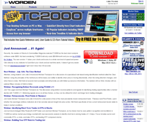 worden.com: WORDEN TC2000 & FreeStockCharts.com – Leader in Real-time Stock Charts, Market Scans, Technical Analysis and Alerts
Stock Market research, stock data, charting software and online market web tools.
