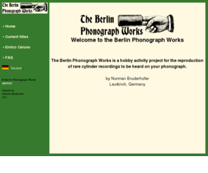 berlinphonographworks.com: The Berlin Phonograph Works
