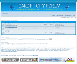 cardiffcityforum.co.uk: Cardiff City Forum • Index page
