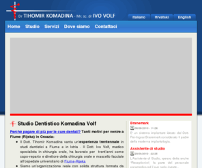 komadina-volf.com: Dentista in Croazia, perchè spendere di più per le cure mediche | Komadina-Volf
Risparmiare per le cure dentali in croazia, prezzi bassi e ottimo lavoro presso i nostri dentisti a Rijeka Croazia. | Komadina-Volf