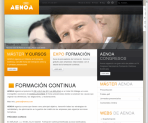 aenoa.com: Formación continua, formación bonificada, formación subvencionada, Fundación Tripartita
AENOA organiza el 2º Congreso Nacional de Formación Continua destinado a profesionales de la formación, en el ámbito de las empresas y la gestión de planes de formación continua bonificada