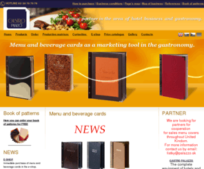 gastro-palazzo.eu: Menu and beverage cards
Menu and beverage cards