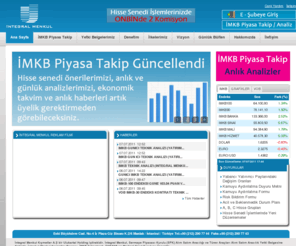 integralmenkul.com: İNTEGRAL MENKUL
Hisse senedi, Hisse, hisse yorumları, hisse önerileri,hisse senedi fiyatları , ekonomi bilgileri, borsa, imkb, imkb100, imkb50, imkb30, bileşik endeks