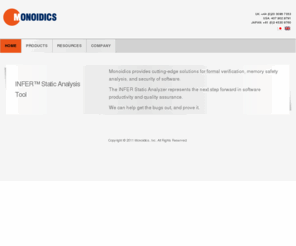 monoidics.com: Monoidics | Infer
Monoidics, Automatic Software Verification. Monoidics provides cutting-edge solutions for high integrity software.