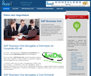 onliveit.info: OnLiveIT - Az Életre való tanácsadó & SAP Business One - A valódi termelőerő
OnLiveIT Kft. kis- és középvállalatok számára nyújt komplex ügyviteli megoldást az SAP Business One integrált vállalatirányítási rendszer felhasználásával.