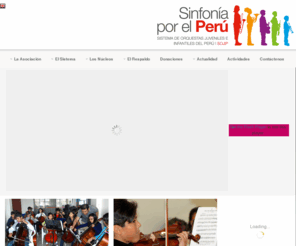sinfoniaporelperu.org: Sinfonia por el Perú
Joomla! - the dynamic portal engine and content management system
