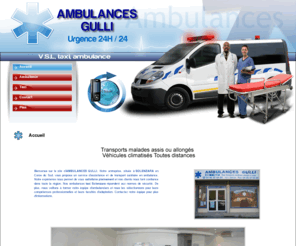 ambulances-taxi-gulli.com: Ambulances Corse - AMBULANCES GULLI : urgence, Porto Vecchio, Ghisonaccia, Solenzara, vsl, taxi, ambulance
Ambulances, urgence, Corse, Porto Vecchio: vsl, taxi, ambulance, Ghisonaccia, Solenzara