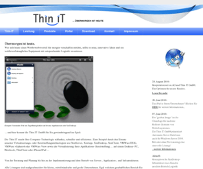 thin-it.de: Thin IT GmbH - ... Übermorgen ist heute ...
