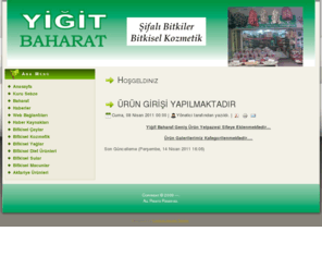 yigitbaharat.com: Hoşgeldiniz
Joomla! - the dynamic portal engine and content management system