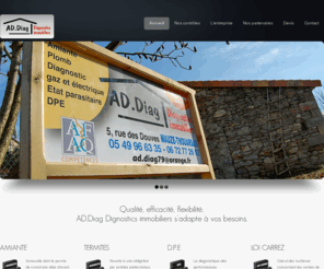 ad-diag.com: AD.Diag Diagnostics Immobiliers
AD.Diag, Diagnostics immobliliers