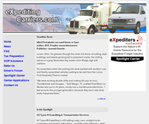 expeditingcarriers.com: eXpediting Carriers
