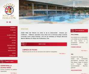 hotelnidodelhalcon.com: Inicio | Hoteles de playa | Zona Sur | Costa Rica | Hotel Nido del Halcón
Hotel nido del Halcón, su mejor opcion en hospedaje, Zona sur de costa rica