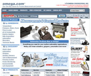 iomegamac.com: Sensors, Thermocouple, PLC, Operator Interface, Data Acquisition, RTD
Your source for process measurement and control. Everything from thermocouples to chart recorders and beyond. Temperature, flow and level, data acquisition, recorders and more.