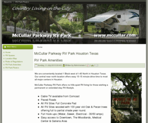 texasmobilehomepark.com: RV Park Amenities
McCullar Enterprises, Inc, McCullar Parkway RV Park & Apartments Houston Texas