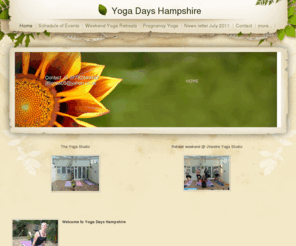 yogadayshampshire.co.uk: Yoga Days Hampshire  - Home
