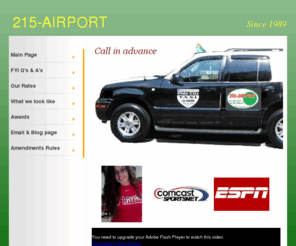 702airport.com: AIRPORT TRANSPORTATION
Philadelphia's 