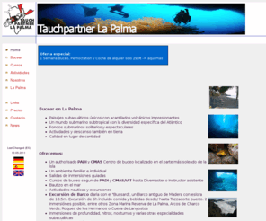 buceo-la-palma.com: Tauchen mit Tauchpartner La Palma - CMAS und PADI Center diving duiken buceo sub Lava World Diving
Tauchen mit Tauchpartner La Palma - CMAS und PADI Diving Center duiken buceo sub Lava World Diving
