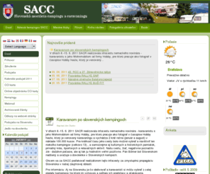 caravaning.sk: SACC - Slovenská asociácia campingu a caravaningu
SACC - Slovenská asociácia campingu a caravaningu