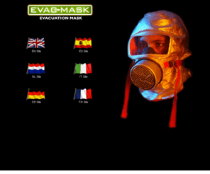 evac-mask.com: Evacmask - the Evac Mask Evacuation Mask to Escape from Fire or Smoke Fumes!
Evacuation Mask: Indispensable for fast evacuation, in the event of fire or smoke fumes! BREATHING SAFELY!