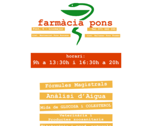 farmaciapons.es: farmacia pons - Llucmajor
