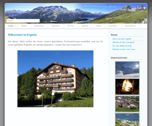 ferienwohnung-engadin.de: Ferienwohnung im Engadin
