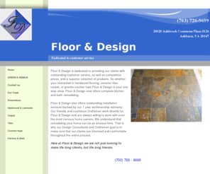 flooranddesign.net: Floor & Design
Floor & Design of Sterling, VA  hardwood, carpet, tiles, granite counter tops free estimate