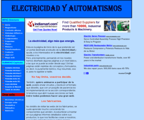 nichese.com: Portal de entrada a la web de electricidad y automatismos.
Portal de entrada a la web de electricidad y automatismos.