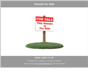 supe.co.uk: domain for sale
