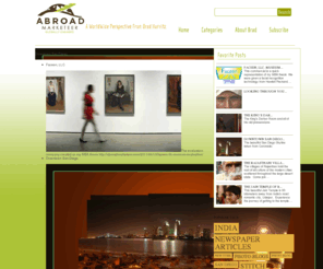 abroadmarketeer.com: A.b.r.o.a.d Marketeer
A worldwide perspective from Brad Hurvitz