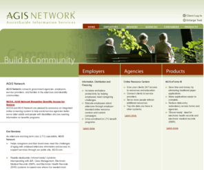 agisnetworks.com: Group Long Term Care Insurance, LTC, Eldercare, Social Services | AGIS Network
AGIS Network is the leading national provider of information services connecting government agencies, employers, service providers, and families in the eldercare and disability communities.