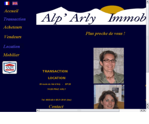 alp-arly-immobilier.com: Alp Arly Immobilier, votre agence  Praz sur Arly
Alp Arly Immobilier, agence immobilire  Praz sur Arly