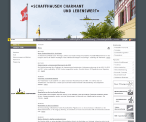 stadt-schaffhausen.ch: Stadt Schaffhausen: Startseite
Offizielle Website der Stadt Schaffhausen (Schweiz)