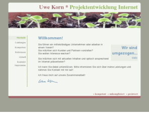 virtuell-real.de: Uwe Korn * Internetpräsenz, Webdesign und CMS aus Leipzig
Internetprojekte für kleine und mittelständige Unternehmen und Einrichtungen: kompetent, unkompliziert, preiswert.