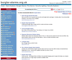 burglar-alarms.org.uk: burglar alarms at burglar-alarms.org.uk, The UK burglar alarms guide
The UK burglar alarms guide. Read burglar alarms news and articles