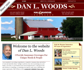 danwoodsinsurance.com: Dan L. Woods: Providing comprehensive, competitive insurance plans and policies to Warsaw, Indiana area.
Dan L. Woods: Comprehensive Insurance Programs for the Warsaw and Kosciusko County Indiana Area.