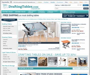draftingtables.com: Drafting Table: Shop Drafting Tables, Drafting Supplies & Light Tables at DraftingTables.com
Huge selection of Drafting Tables & Drawing Tables at DraftingTables.com. Get up to 30% off and fast shipping on all Drafting Tables.
