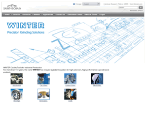 winter-superabrasives.com: WINTER
WINTER Quality Tools for Industrial ProductionFor more than 160 years, the name WINTER has enjoyed a global reputation for high-precision, high-performance superabrasive products. Automotive Flat