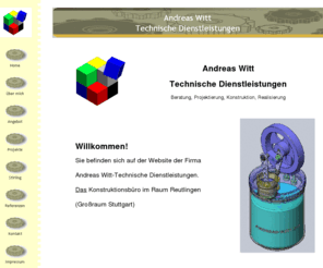 andreas-witt.com: Konstruktionsbüro Andreas Witt maschinenbau cad sondermaschinen konstruktion ingenieur 3D
Technische Dienstleistung, Entwicklung bis zur mechanischen Realisierung und mehr aus einer Hand. Diesen Service biete ich meinen Kunden in einer fairen Zusammenarbeit an. Fordern Sie mich Heraus!