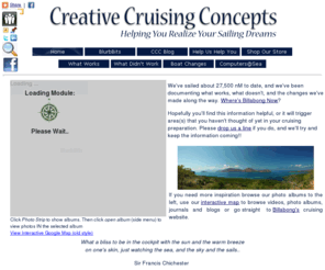 creative-cruising.com: Creative Cruising Concepts - Helping You Get Ready - Blue Water Cruising OffShore
What Works Cruising Google Earth Sailing Blue Water Get Ready OffShore Creative Cruising Concepts helping you outfit for your Sailing dream