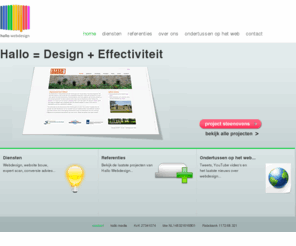 hallowebdesign.nl: Hallo webdesign
Hallo Webdesign en Hallo Media