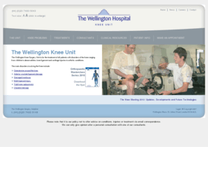 kneesurgeryunit.co.uk: Knee pain & injury - diagnosis, surgery & rehabilitation - at the knee unit of The Wellington private hospital, London UK
Knee pain & injury - diagnosis, surgery and rehabilitation - contact the specialist knee unit of The Wellington Hospital, London UK.  We offer a range of private treatments and rehab including arthroscopy, replacement and resurfacing - for disorders of the knee including  arthritis,  sports injuries (like cruciate ligament damage and damaged meniscus), as well as ligament injury, chondral damage or conditions arising from previous knee surgery.
