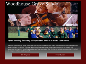 woodhousegroveschool.org: Woodhouse Grove School
Independent school in Yorkshire with boarding facilities