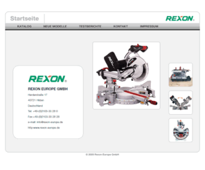 rexon-europe.de: Homepage der Rexon Europe GmbH Im Hock 6, 40721 Hilden
Homepage der Rexon Europe GmbH Im Hock 6, 40721 Hilden, NRW Deutschland