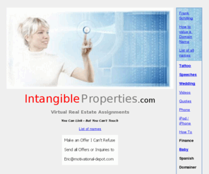 babygirlcribbedding.com: Intangible Properties
Sites by intangible properties 