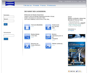 standox.de: Standox – Autolacke – Effektlacke – Farbcodes - Autolackierung
Standox ist einer der führenden Autolackhersteller in Europa und entwickelt innovative und umweltgerechte Autolacksysteme. Standox verfügt über die meisten Freigaben aller führenden Autohersteller. Das macht Standox zum bevorzugten Partner professioneller freier und vertragsgebundener Autolackierereien.